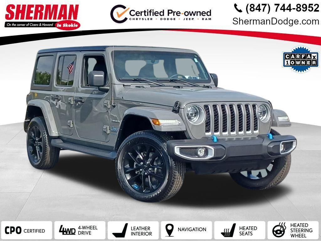 Used 2023 Jeep Wrangler Sahara 4xe For Sale (Sold) | Sherman Dodge ...