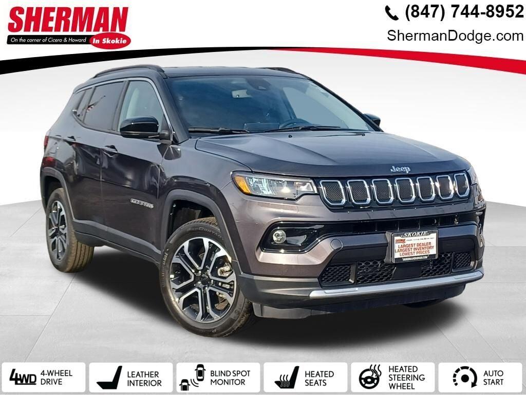 Used 2022 Jeep Compass Limited For Sale (Sold) | Sherman Dodge Chrysler ...