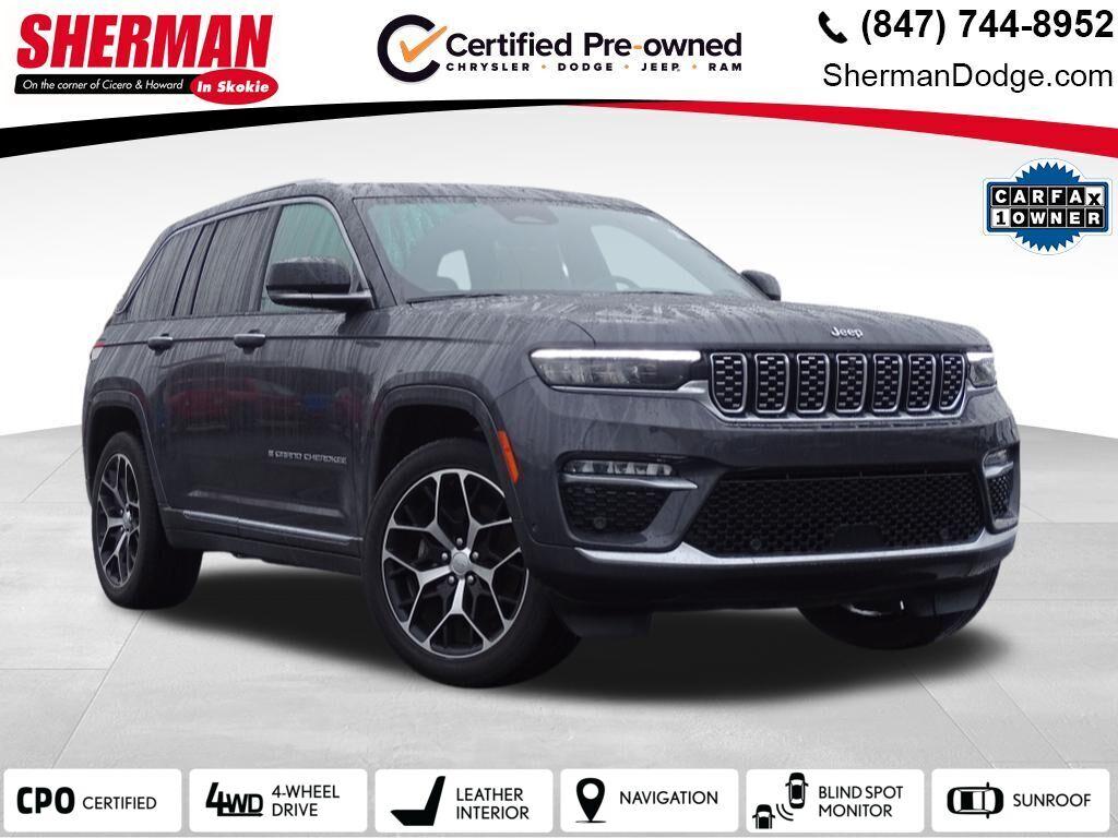 Used 2022 Jeep Grand Cherokee Summit For Sale (Sold) | Sherman Dodge ...