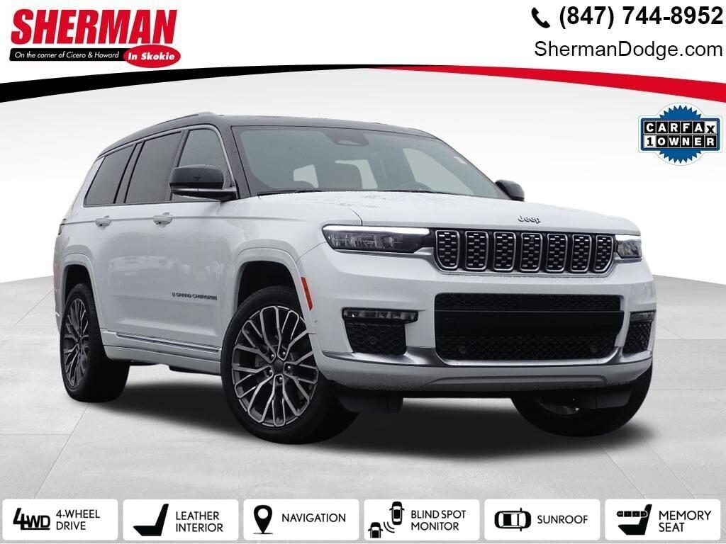 Used 2021 Jeep Grand Cherokee L Summit For Sale (Sold) | Sherman Dodge ...