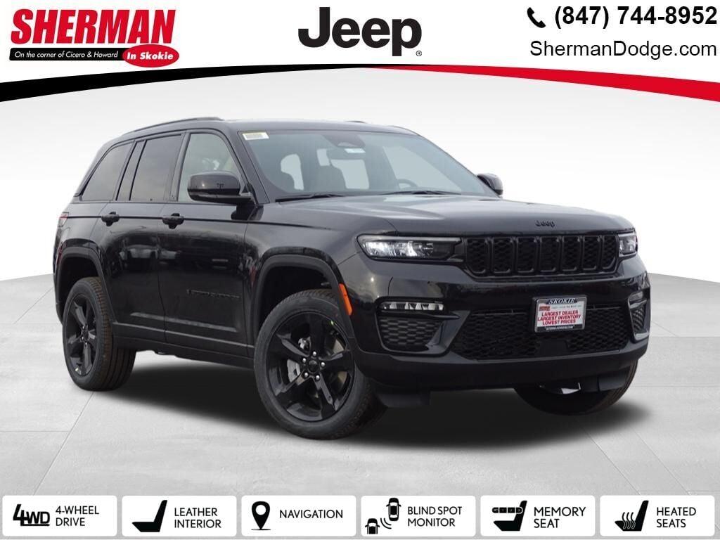 New 2024 Jeep Grand Cherokee Limited For Sale (45,175) Sherman Dodge