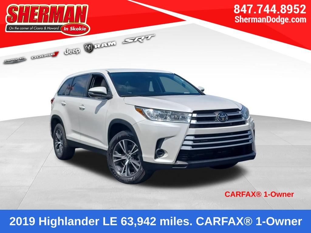 Used 2019 Toyota Highlander LE For Sale (Sold) | Sherman Dodge Chrysler ...