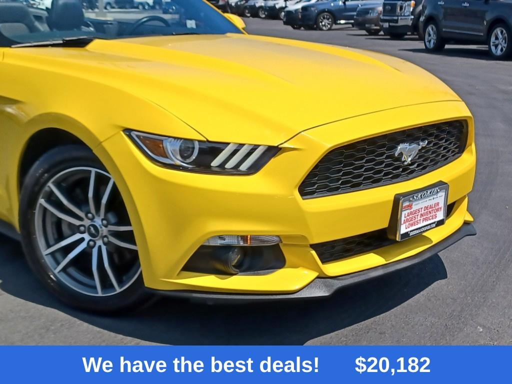 Used 2017 Ford Mustang EcoBoost Premium For Sale (Sold)