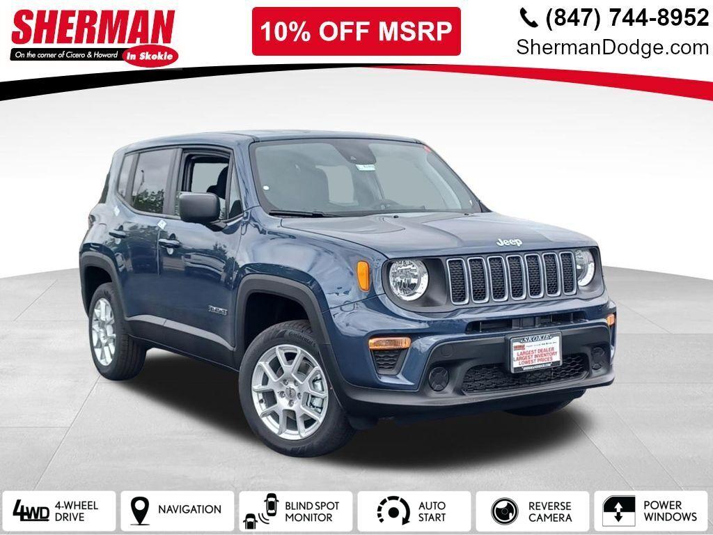 New 2023 Jeep Renegade Latitude For Sale ($27,036) | Sherman Dodge ...